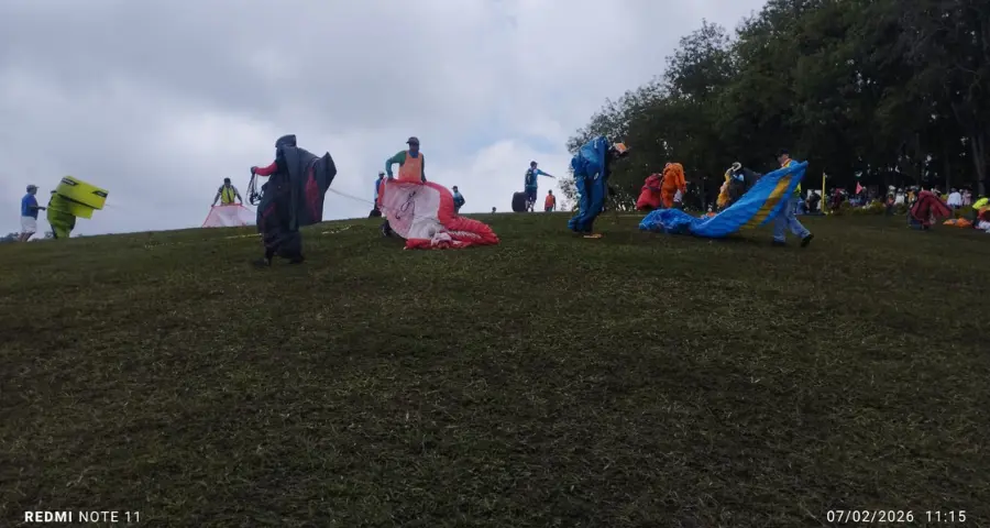 PARAPENTISMO EN EL VOLADERO LA GUAPANELA, ROLDANILLO VALLE DEL CAUCA- enero y febrero de 2026