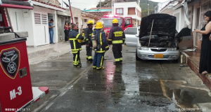incendio vehicular Roldanillo Valle del Cauca