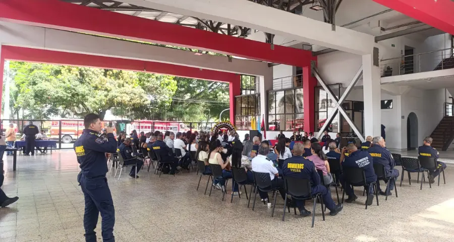 Reunión directiva asociación de bomberos del Valle