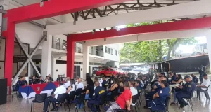 Reunión directiva asociación de bomberos del Valle