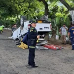 accidente de tránsito en la vía Roldanillo - La Unión, por el Corregimiento de Morelia,